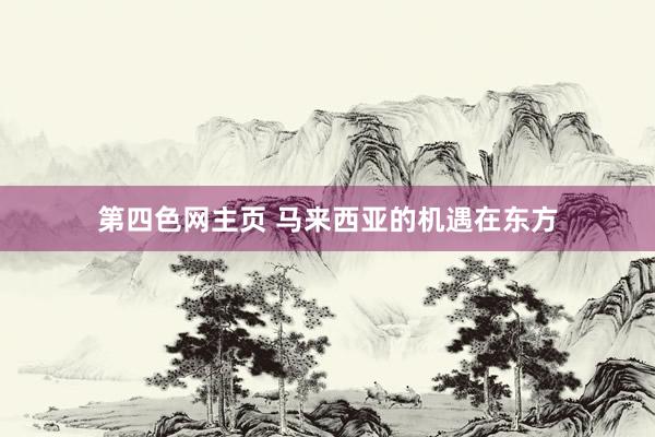 第四色网主页 马来西亚的机遇在东方